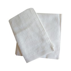 Coppia Asciugamano Spugna - Colore Bianco